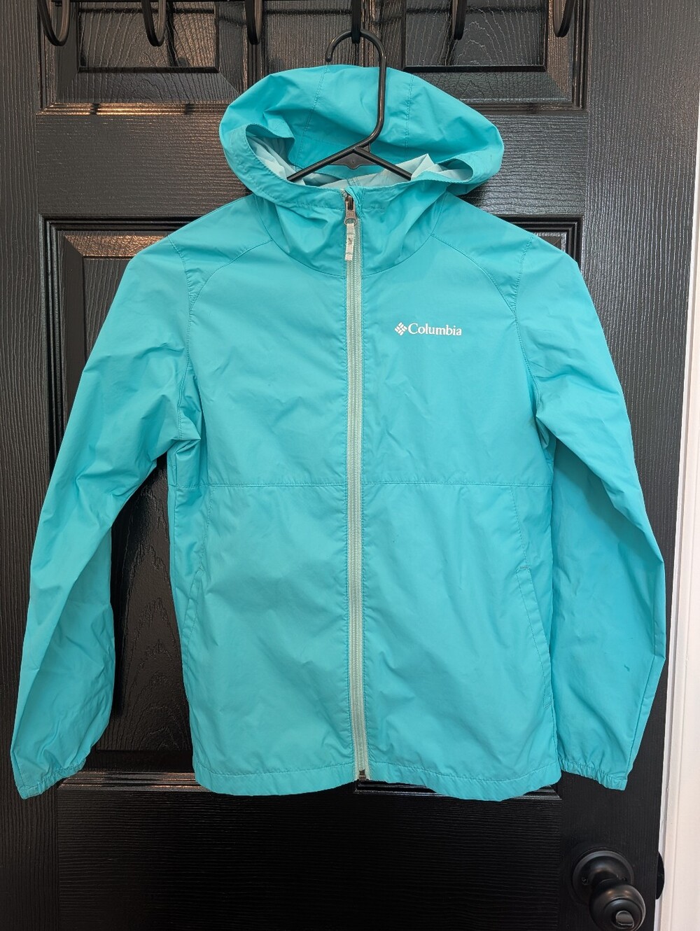Teal Columbia Raincoat